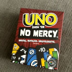 UNO Show ’em No Mercy Card Game- Brutal, ruthless, unapologetic